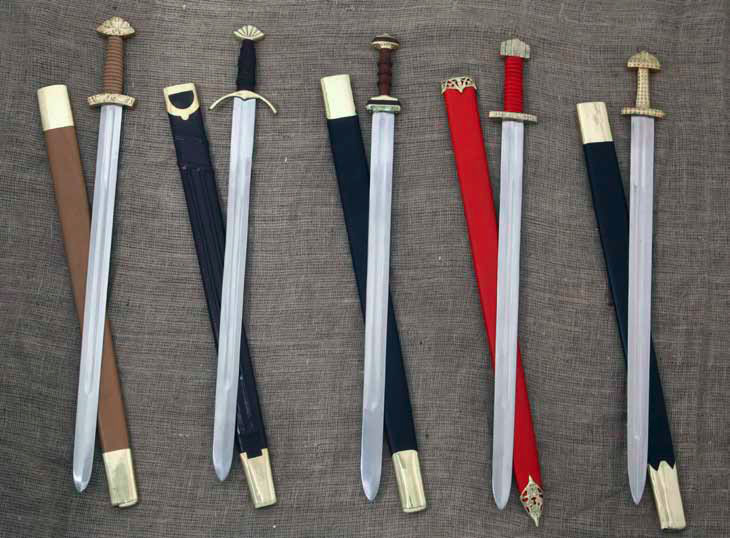Early Viking Sword with scabbard