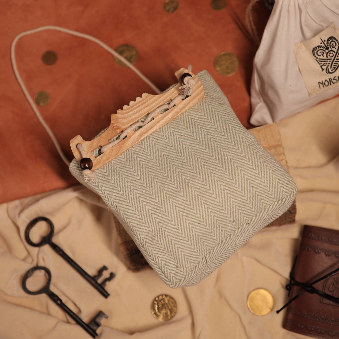 Fabric “Birka” bag pouch