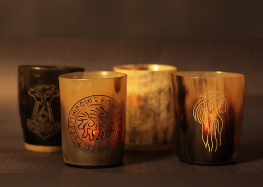 Viking Drinking Horn Shot Glasses: Tradition Meets Modern Use