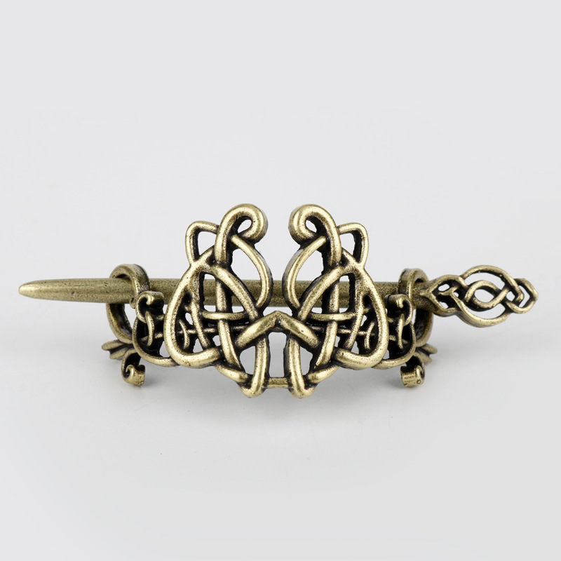 Vintage Viking Metal Hairpins