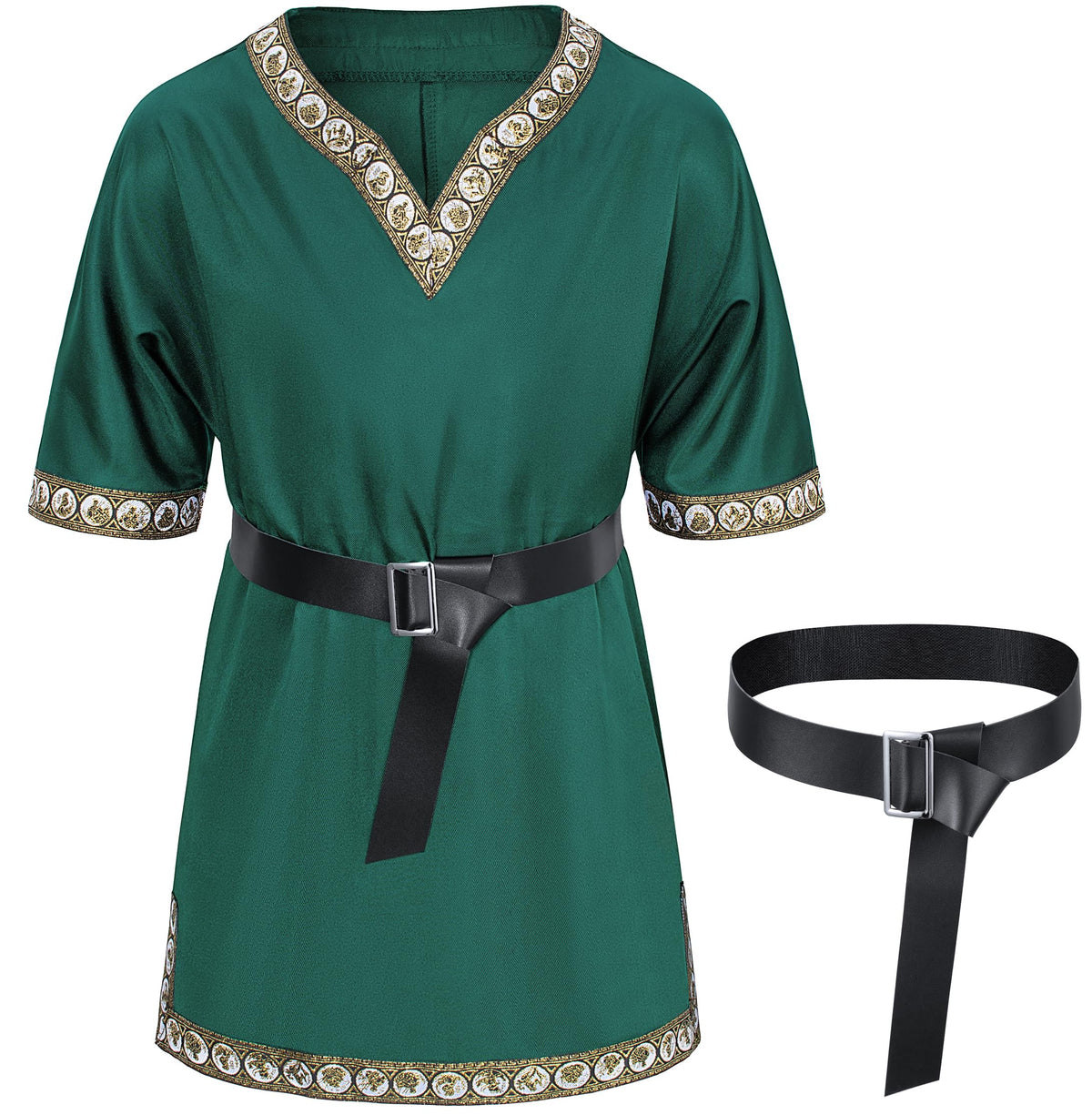 Kids' Medieval Viking Tunic with Belt