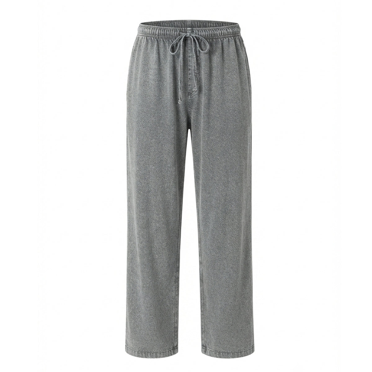 Medieval Drawstring Pants, Grey Cotton Viking Trousers, Relaxed Fit Historical Clothing, Renaissance LARP Reenactment Pants