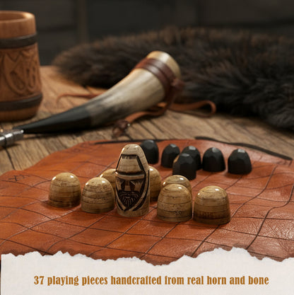Handcrafted Viking Hnefatafl Set