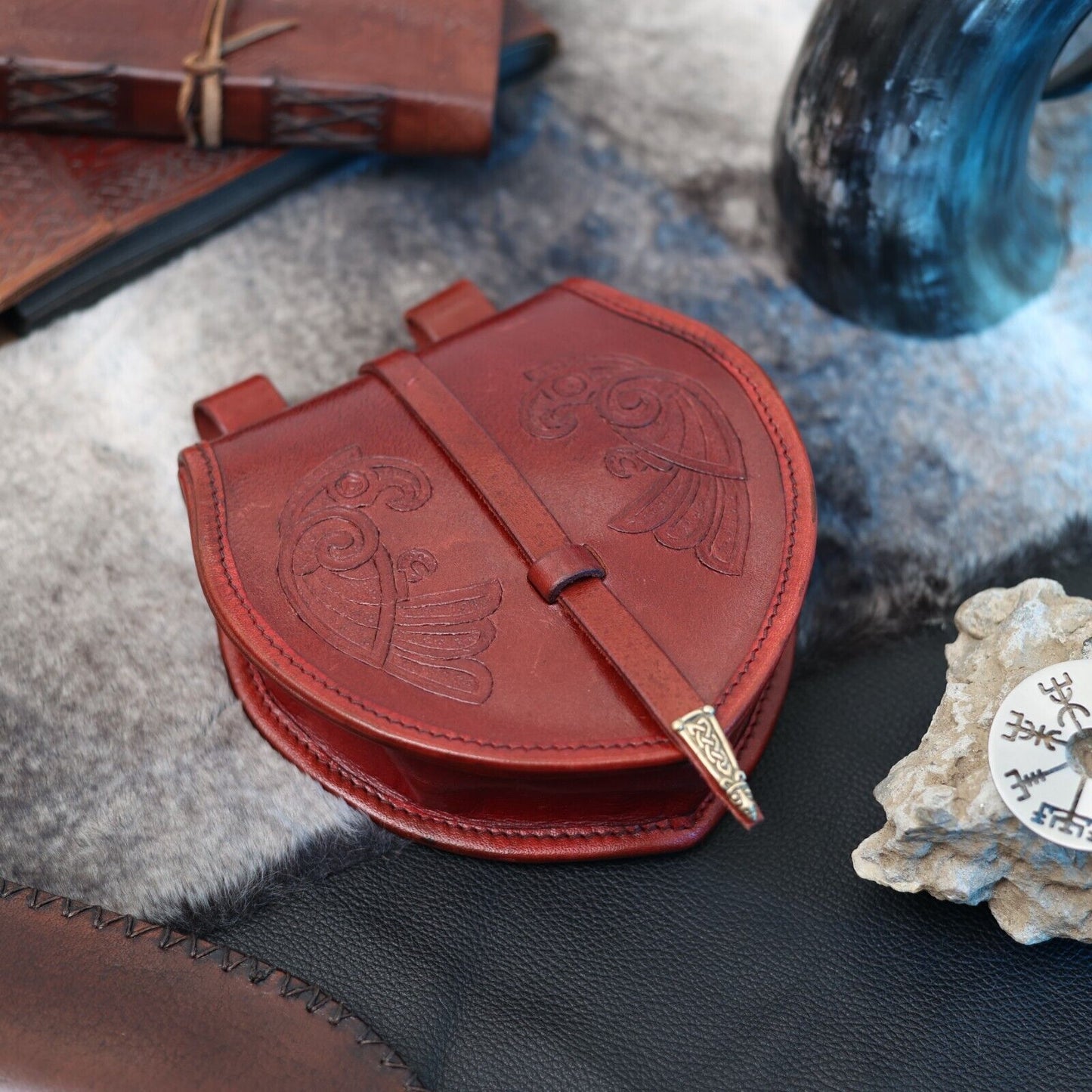 Huginn and Muninn Viking Bag