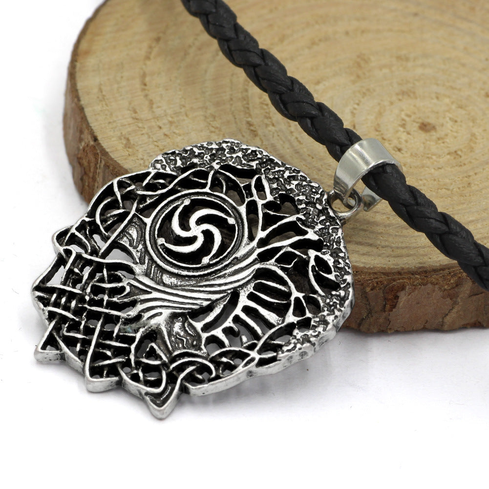 Viking Tree of Life Necklace in Silver