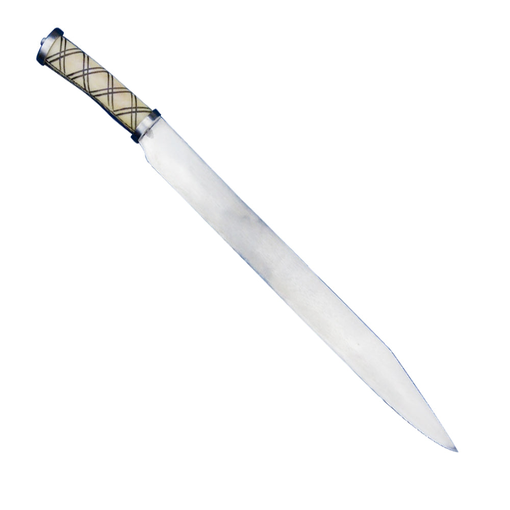 Viking Bone Curved Broad Seax