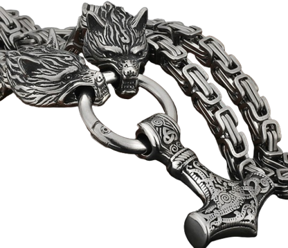Nordic Viking Totem Necklace