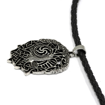 Viking Tree of Life Necklace in Silver