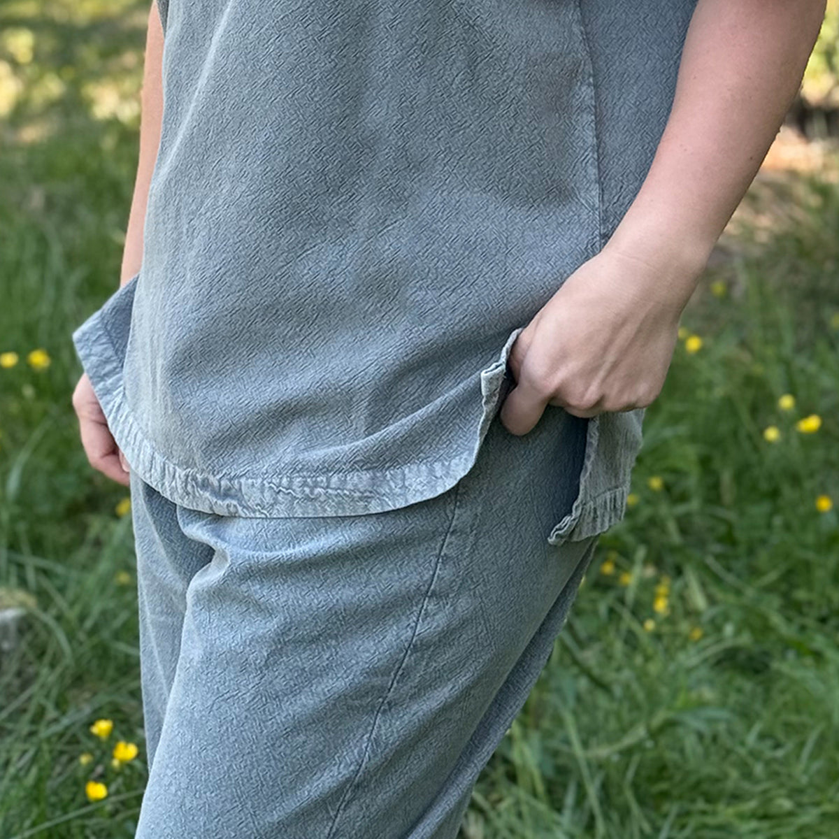 Medieval Short Sleeve Tunic, Grey Cotton Viking Shirt, V Neck Historical Clothing, Renaissance LARP Reenactment Top