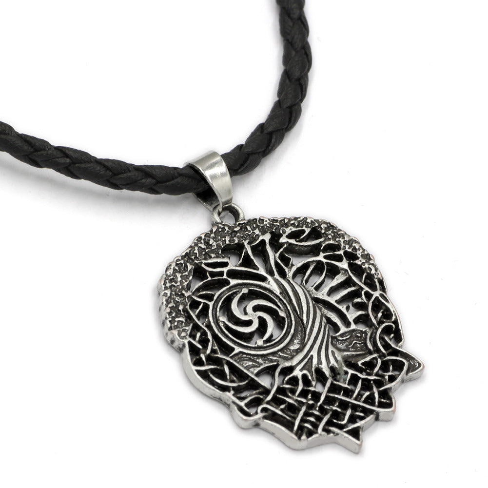 Viking Tree of Life Necklace in Silver