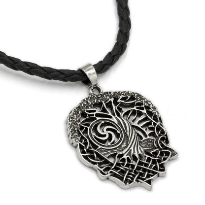 Viking Tree of Life Necklace in Silver