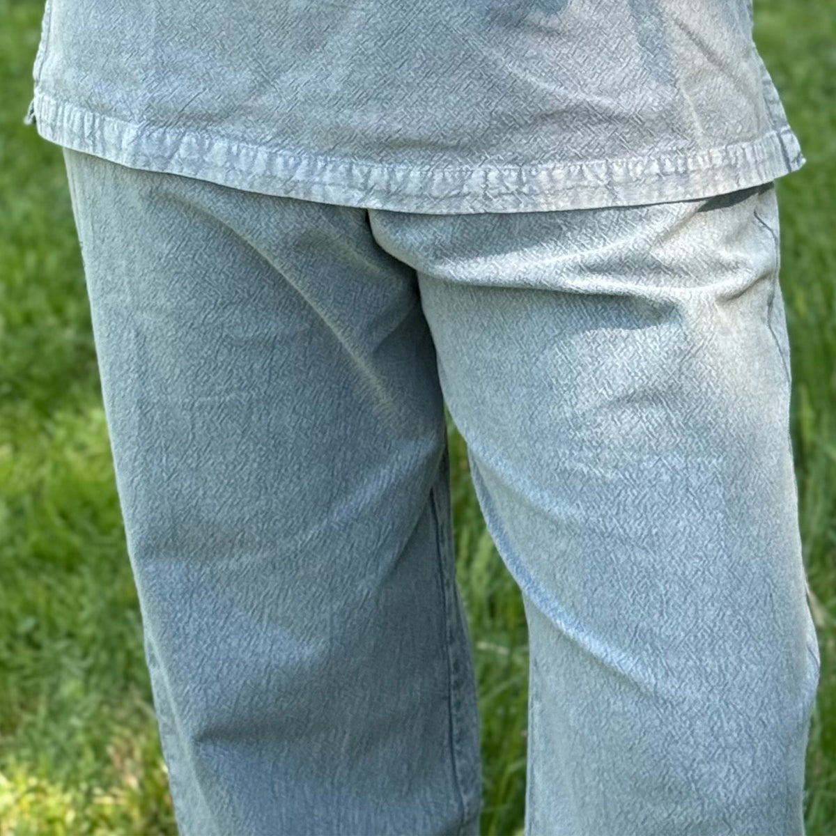 Medieval Drawstring Pants, Grey Cotton Viking Trousers, Relaxed Fit Historical Clothing, Renaissance LARP Reenactment Pants