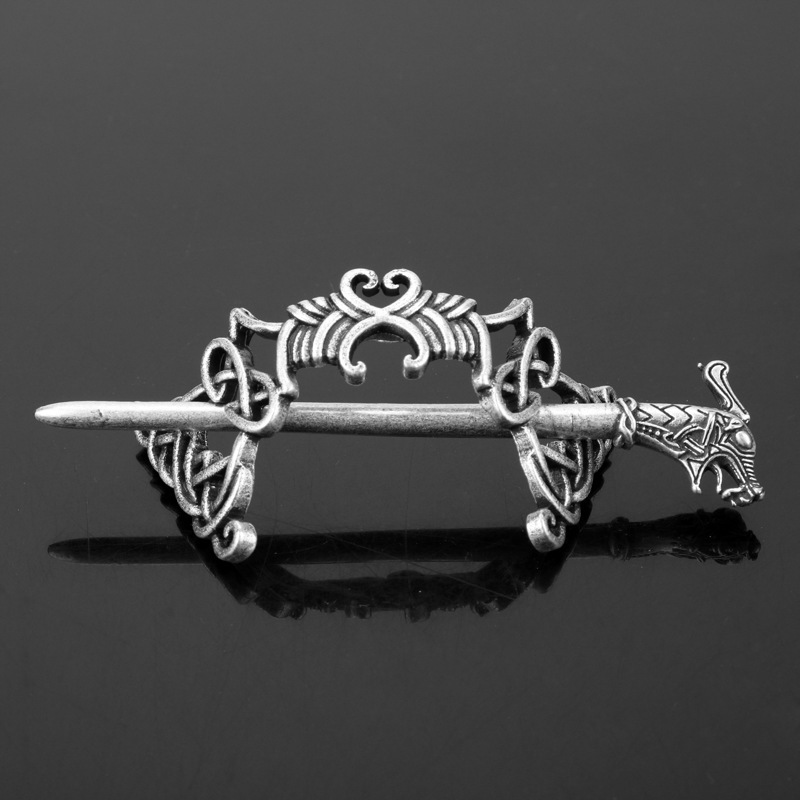 Vintage Viking Metal Hairpins