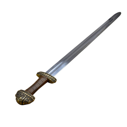 Primus Viking Jarl Sword – Bronze Hilt with Leather Grip (Scotland, 9th–10th Century)