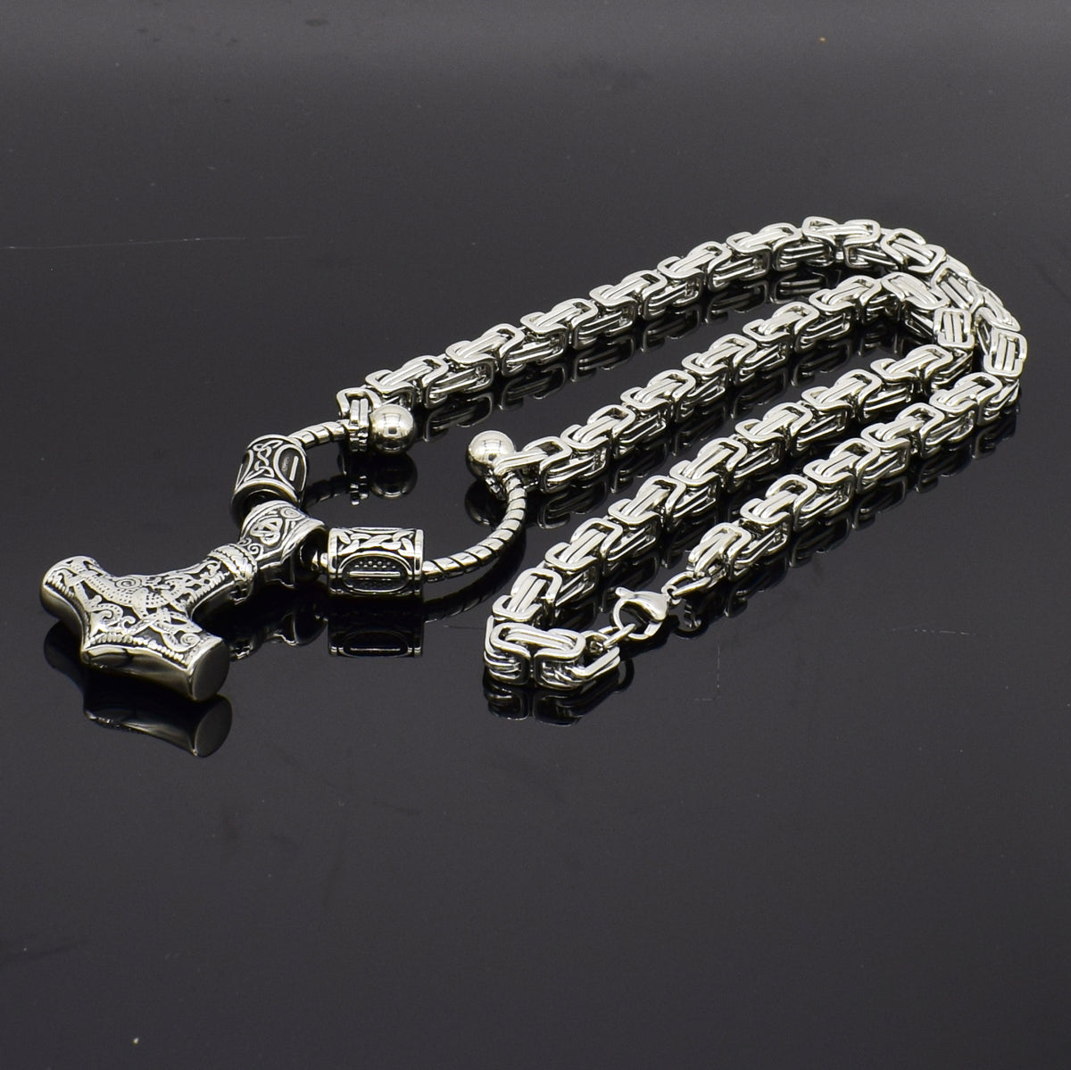 Nordic Viking Totem Necklace