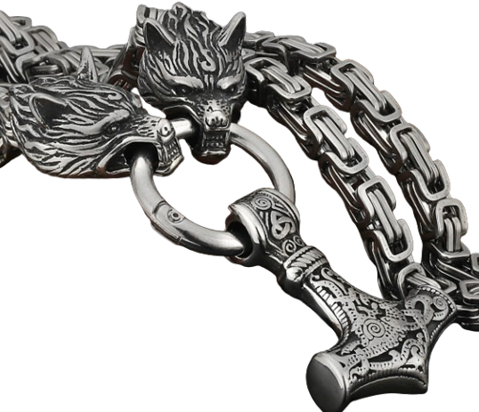 Nordic Viking Totem Necklace