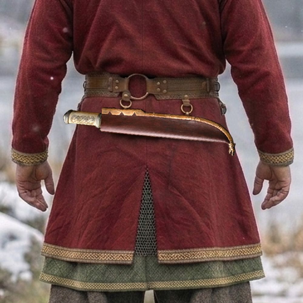 10th Century Jelling Style Viking Langseax (Wescovich Design)- Deepeeka