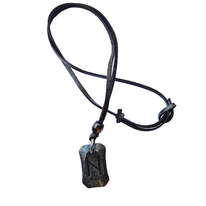 Viking Rune Pendant Hagalaz