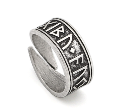 Adjustable Nordic Viking Ring