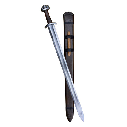 Three Lobed Godfred Viking Sword with scabbard