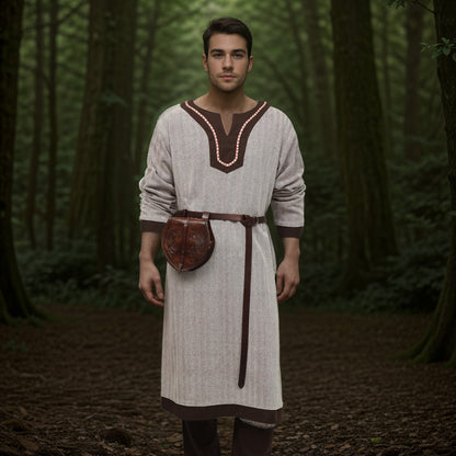 Nordic Runeweave Viking Tunic- Men's