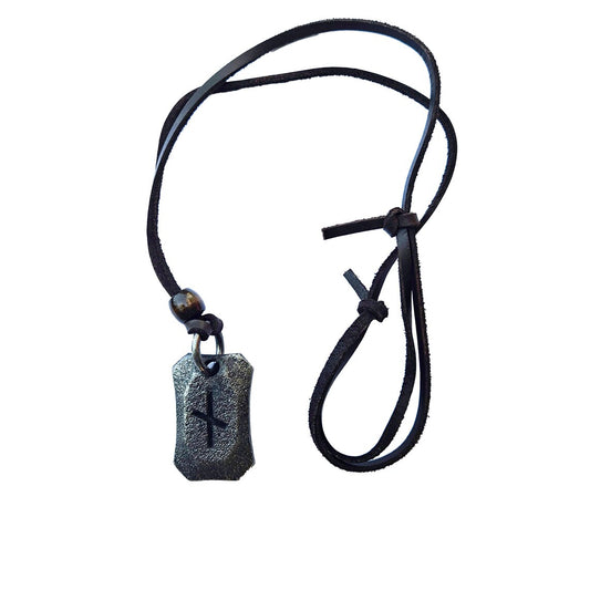 Viking Rune Pendant Nauthiz | Need Rune Necklace | Norse Survival Amulet | Viking Jewelry | Nordic Symbol