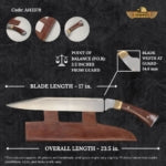 Broad Seax (Scandinavia, 9th Century) by Deepeeka