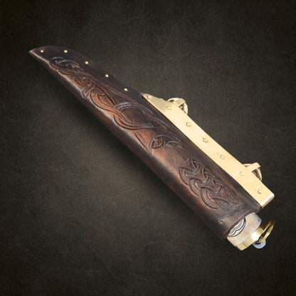Bone Grip Seax, sheath