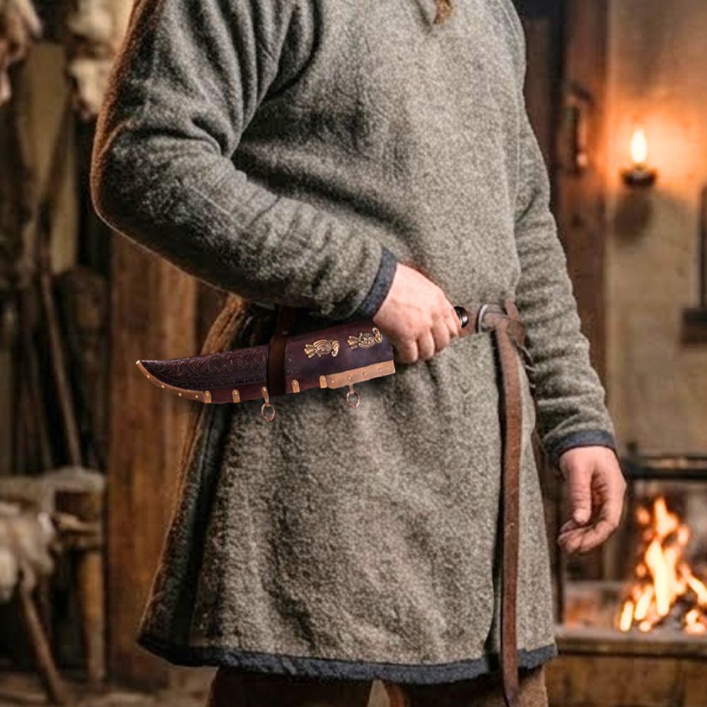 Odin's Ravens Seax, grip