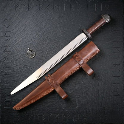 Viking Long Seax with sheath