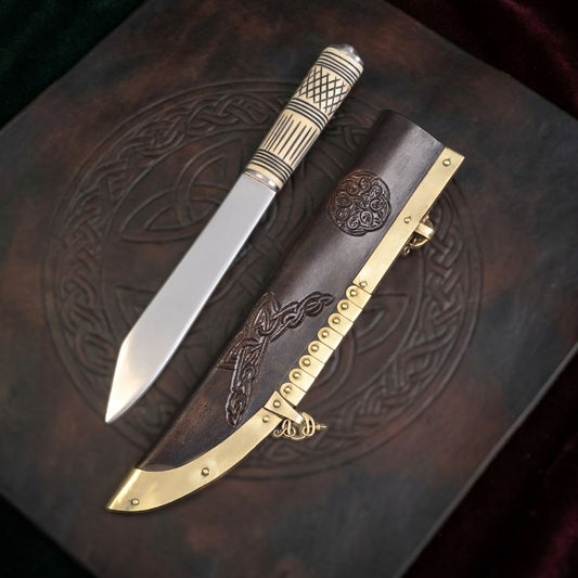Viking Bone Grip Seax