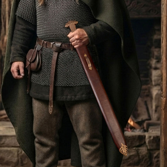 Bronze Hilt Viking Sword