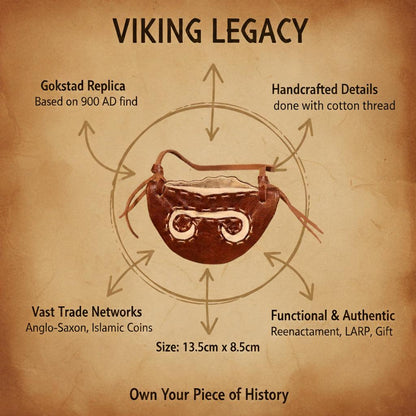 Gokstad Wallet Viking Coin Pouch