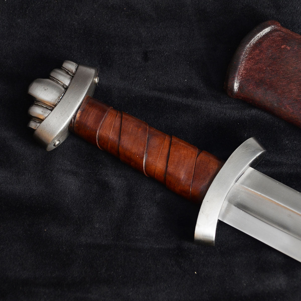 Five-Lobe Viking Sword hilt
