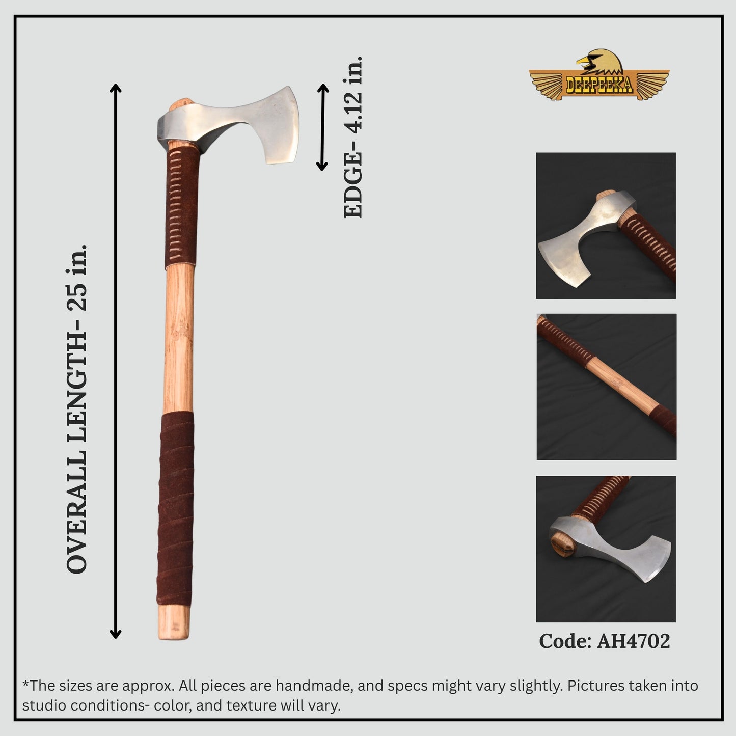 Petersen Viking Type B Axe (Bearded)