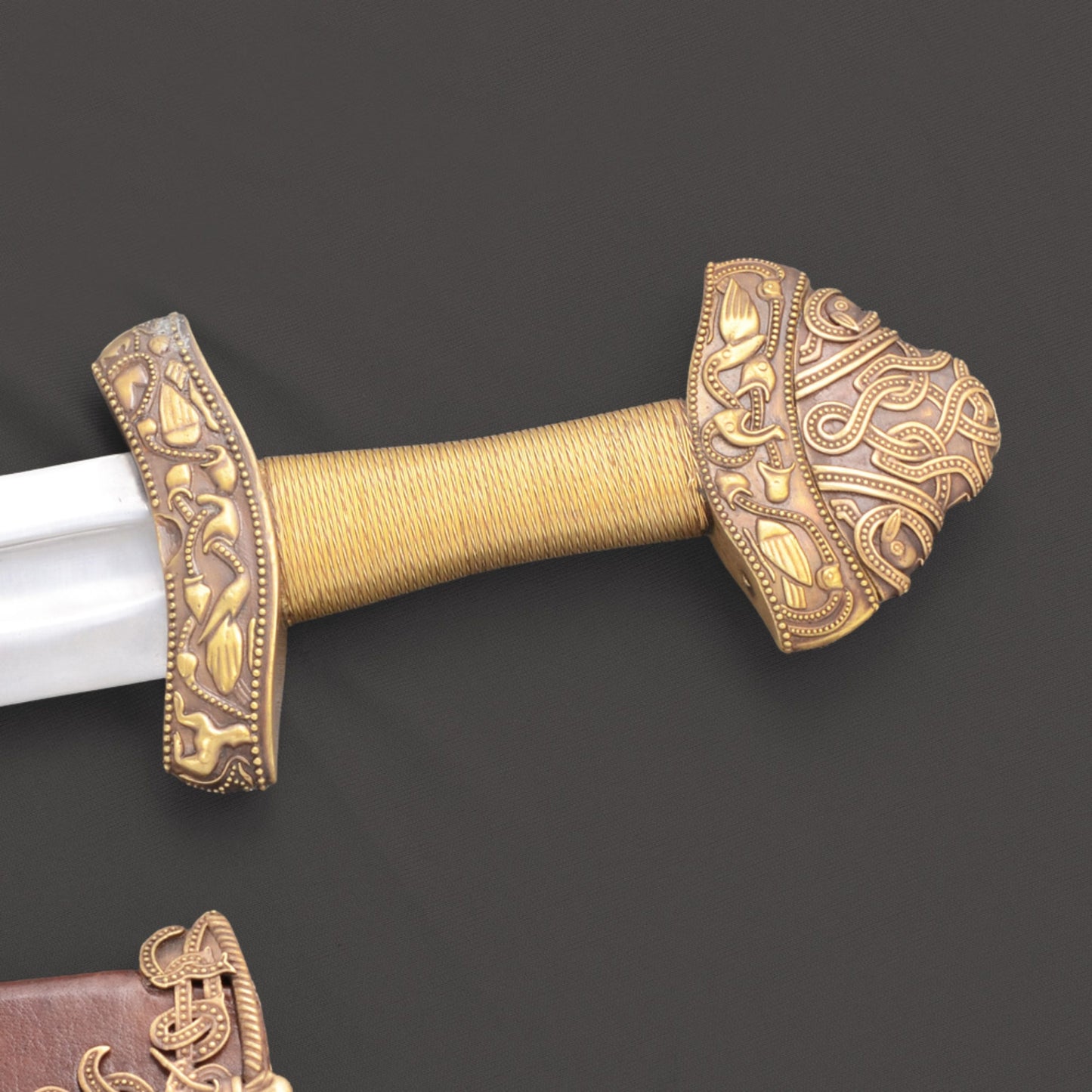 Primus Dyback Viking Sword – Brass Hilt (Sweden, 10th–11th Century)