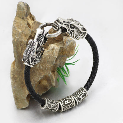 Viking Dragon Head Bracelet