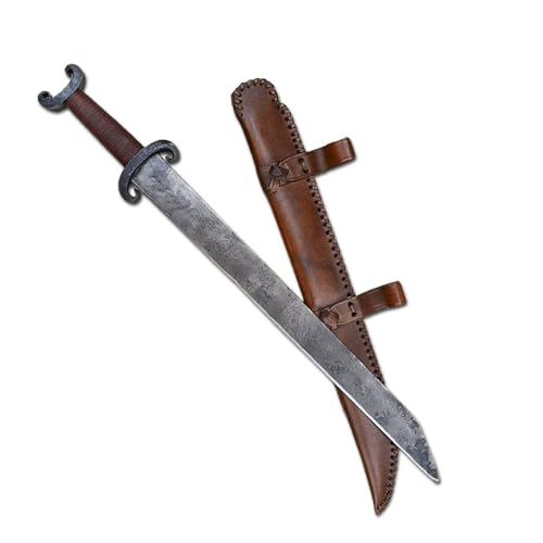 Viking Forged Long Seax with Type G Hilt