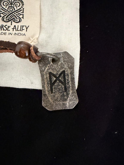 Viking Rune Pendant Mannaz