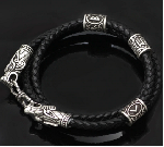 Viking Dragon Head Bracelet