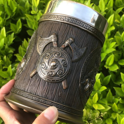 Odin and Thor Viking Beer Mug