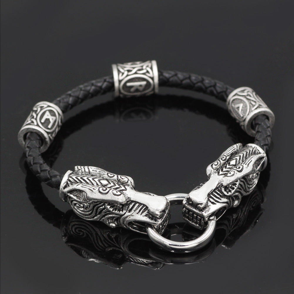 Viking Dragon Head Bracelet