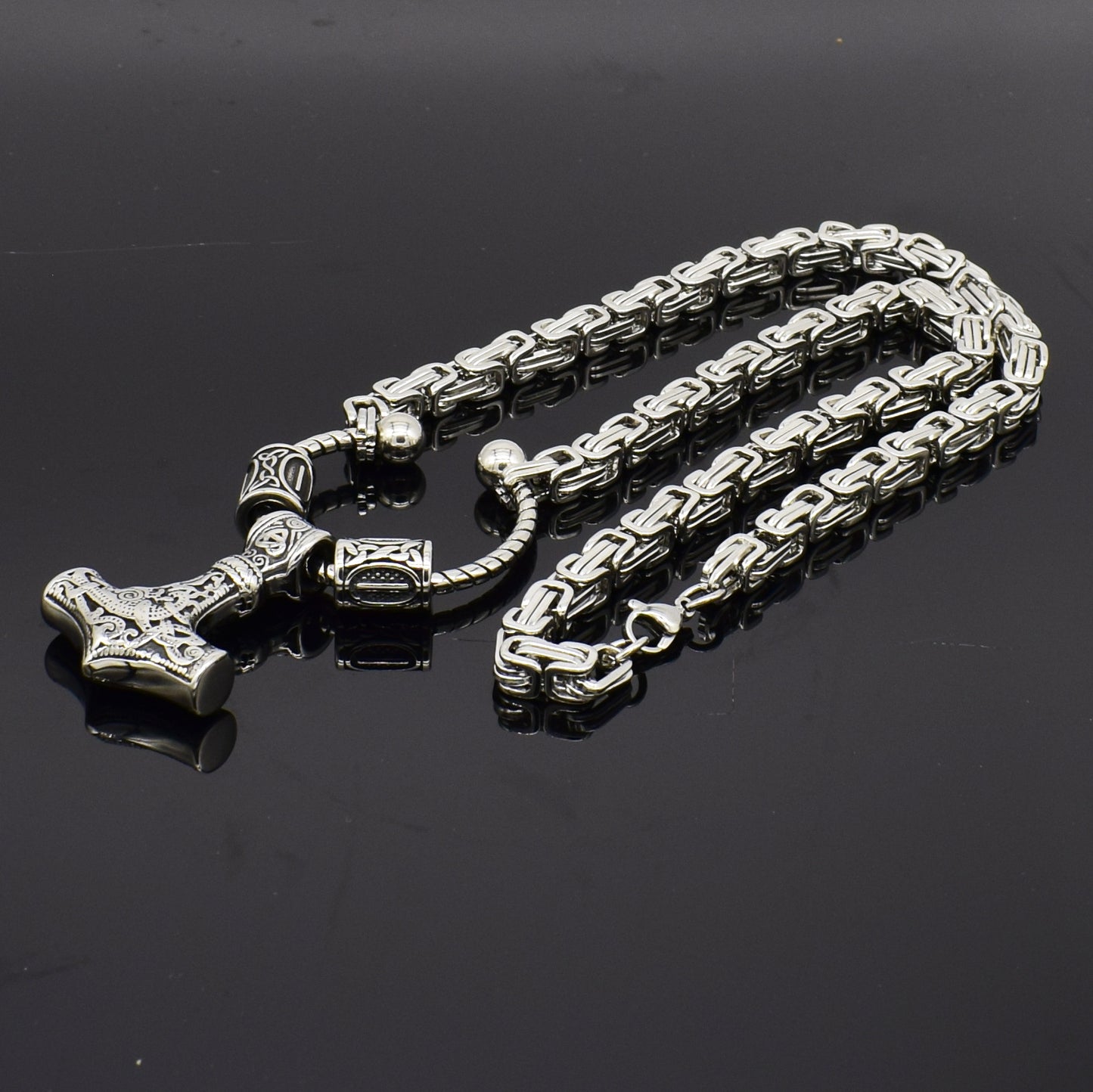 Nordic Viking Totem Necklace