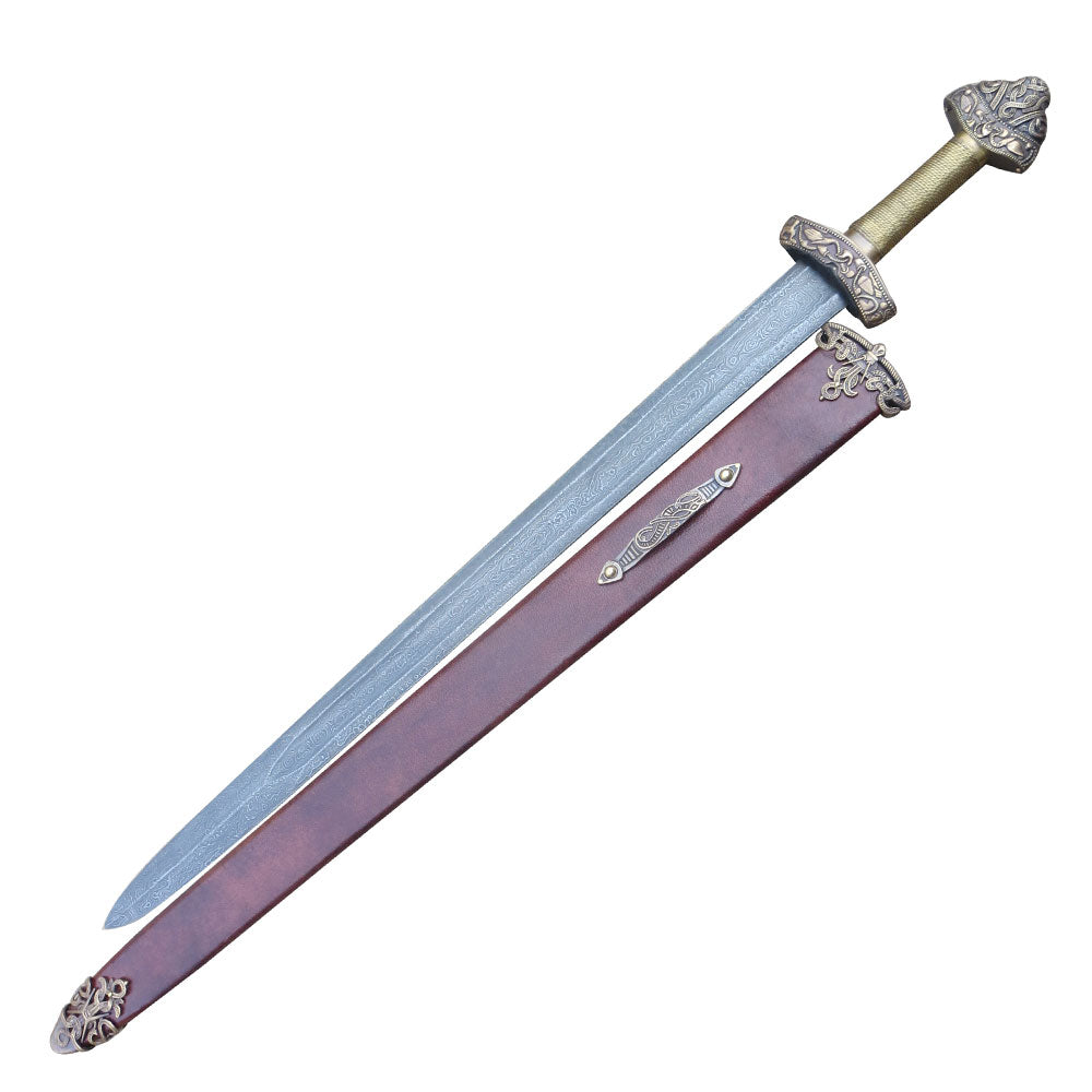 Dyback Viking Sword with Damascus Blade